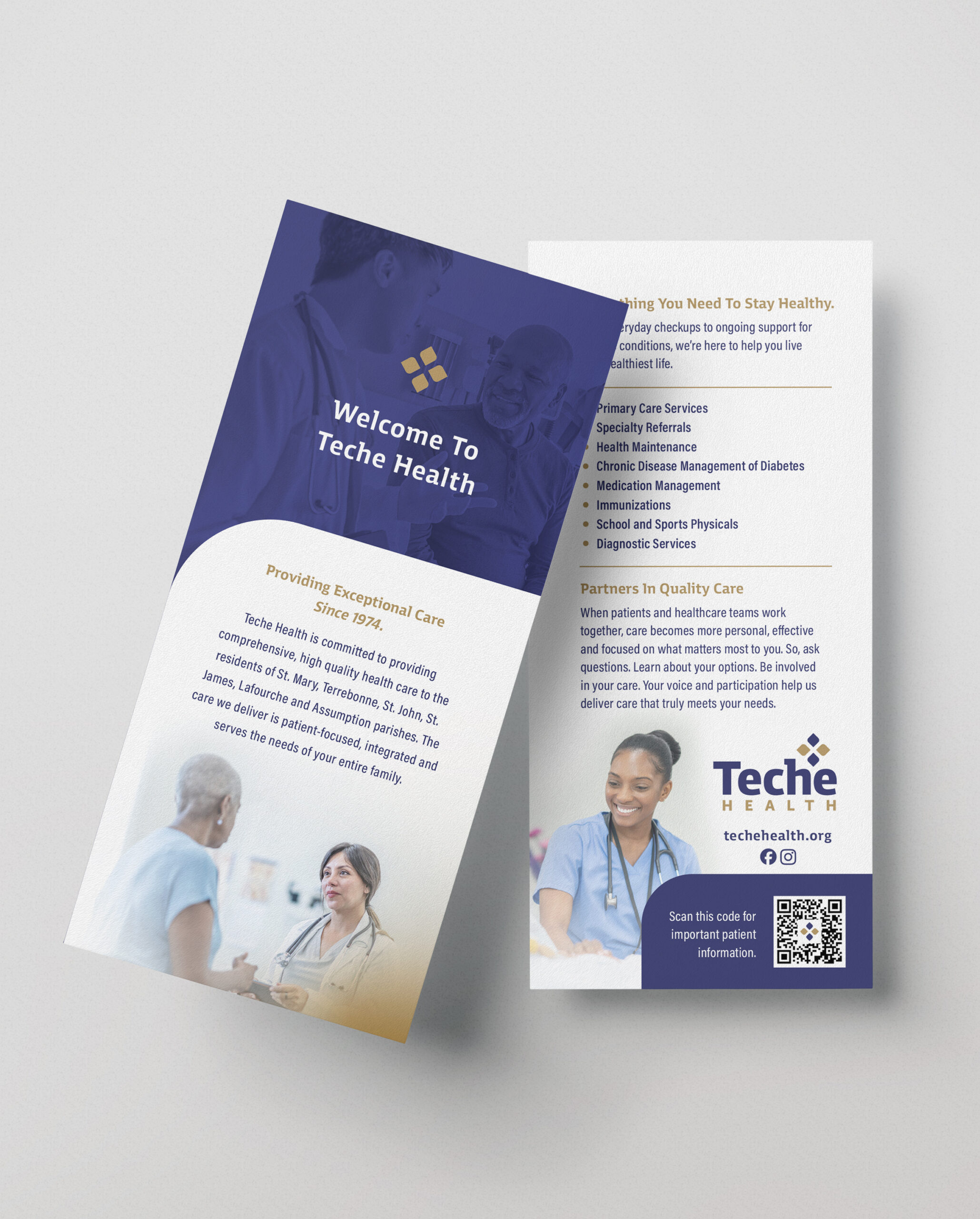 Teche Health Pushcard